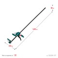 KRAFTOOL EXTREM-1270/95, 1270х95мм, пистолетная струбцина (32228-127) 00027145375