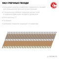 ЗУБР SN21 70 х 3.1 мм, реечные гвозди рифленые оцинкованные, 2400 шт (305396-70) 00028502557