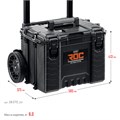 KETER ROC PRO GEAR 2.0 (22″) тележка с пластиковым ящиком (38370) 00029502053