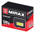 MIRAX 120 лм, 3 режима, налобный фонарь, 3ААА (56702) 00030615641