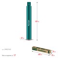 KRAFTOOL DIAMOND 62 мм (450 мм, 1 1/4″, лазерная сварка, сухое сверление с микроударом), алмазная коронка по железобетону (29825-062) 00030624153