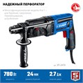 ЗУБР 24 мм, 780 Вт, перфоратор SDS Plus, Профессионал (ЗП-2470) 00030784465