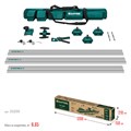 KRAFTOOL CS-335, до 3,35 м, система для сухой резки крупноформатной плитки (33250) 00030793785