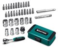 KRAFTOOL X-Drive 35, 35 предм., универсальный набор инструмента 1/4″ (27974) 00031150120