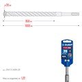 ЗУБР ПРОФИ-4Х 20x1000 мм, SDS-plus бур (29313-1000-20) 00031312572