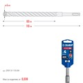 ЗУБР ПРОФИ-4Х 4x110 мм, SDS-plus бур (29313-110-04) 00031312575