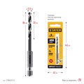 STAYER НЕХ-1/4″, d 3.0 х 84 мм, сверло по металлу для винтовёртов и шуруповертов IMPACT READY (29603-3) 00031315940