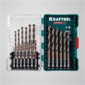 KRAFTOOL НЕХ-1/4″, 19 шт, набор сверл по металлу для винтовёртов и шуруповертов IMPACT READY (29652-H19) 00031316266