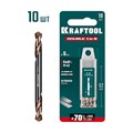 KRAFTOOL DOUBLE Сo-8 5х62мм, Сверло двухстороннее по металлу, сталь M42(+8%Co), класс А (29654-5.0-10) 00031316275