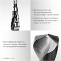 STAYER Pro-Max 4-12мм, 9 ступеней, винтовая спираль, сверло ступенчатое (29661-4-12-9) 00031316417
