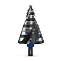 ЗУБР BLACK FORCE 6-52мм, 12 ступеней, винтовая проточка, сверло ступенчатое, ПРОФЕССИОНАЛ (29671-6-52-12) 00031316455