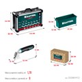 KRAFTOOL 280х115 мм (6шт) - 480х130 мм (6шт), набор нержавеющих гребенок со сменной 2к ручкой, в пластиковом кейсе (33268-H12) 00031319181