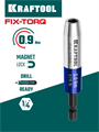 KRAFTOOL FIX-TORQ 0.9 Нм динамометрический адаптер для бит (64035-0.9) 00031320177
