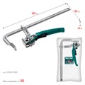 KRAFTOOL KLF-300, 300/120 мм, струбцина быстрозажимная (32020-300) 00031320678
