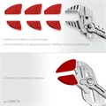 KRAFTOOL Vise-Wrench сменные защитные накладки на губки, для клещей 250 мм, набор из 3-х пар (22067-S3) 00031324795