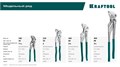 KRAFTOOL Vise-Wrench, 400 мм, клещи переставные-гаечный ключ (22070) 00031324800