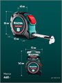KRAFTOOL AutoStop 8м х 25мм, профессиональная рулетка с автостопом (3412-8-25) 00031351297