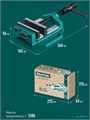KRAFTOOL DPV-100, 100 мм, станочные сверлильные тиски (32722-100) 00034186780