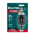 KRAFTOOL EXTREM Kompakt набор: реверсивная отвертка с битами 6 шт (25877) 00036739845
