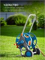 GRINDA HC-45, для шлангов 45м x 1/2″ и 20м х 3/4″, усиленные колёса, телескопическая ручка, катушка для шлангов ProLine (8-428425) 00038578548