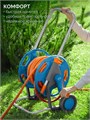 GRINDA HC-60, для шлангов 60м x 1/2″ и 30м х 3/4″, усиленные колёса, телескопическая ручка, катушка для шлангов ProLine (8-428430) 00038578550