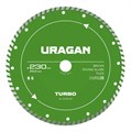 URAGAN TURBO 230 мм, диск алмазный отрезной сегментированный (36706-230) 00039543731