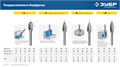 ЗУБР 10х25 мм, тип H (пламя, радиус 2.0 мм), хв-к 6 мм, твердосплавная борфреза, ПРОФЕССИОНАЛ (28807-10-25) 00039577288