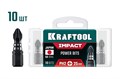 KRAFTOOL Impact PH 2, 25 мм, 10 шт, ударные биты (26191-2-25-S10) 00039835729