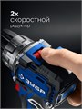 ЗУБР КОМПАКТ #5, набор: дрель-шуруповерт + мини УШМ, BRUSHLESS, 12 В, 45 Н·м, 2 АКБ тип Т7 (4 и 2 А·ч), кейс, Профессионал (DB-121-42AB) 00039855474