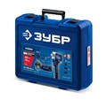 ЗУБР КОМБИ #5 набор: дрель-шуруповерт + мини УШМ + LED фонарь, BRUSHLESS, 12 В, 45 Н·м, 2 АКБ тип Т7 (4 и 2 А·ч), кейс, Профессионал (DB-125-42ABF) 00039855475