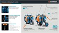 GRINDA HRK-25, шланг 25м x 1/2″, поливочный набор 4 предмета, стальные опоры, катушка со шлангом в комплекте ProLine (428460) 00041797749