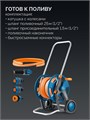 GRINDA HCK-25, шланг 25м x 1/2″, поливочный набор 4 предмета, усиленные колеса, телескопическая ручка, катушка со шлангом в комплект ProLine (428461) 00041797750