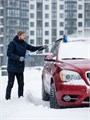ЗУБР телескопическая щётка с поворотной головой и водосгоном от снега автомобильная, 910-1300 мм, Профессионал (61060-150) 00043071197
