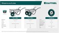 KRAFTOOL MAXDrive на спицевом диске, 4.80/4.00-8 х 380 мм, для тачек (арт. 39860, 39862), подшипник - 20 мм, колесо полиуретановое для тачек (39869) 00043157947