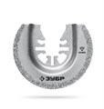 ЗУБР DIAMOND 65x2.0 мм полотно пильное с алмазным зерном Р50: керамика, бетон, кирпич, QUICK Uni-Lock (15554-65) 00044103015