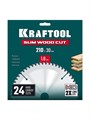 KRAFTOOL Slim wood cut 210 х 30 x 1.8 мм, 24Т, диск пильный по дереву, (36955-210-30-24) 00045261270
