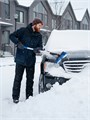 ЗУБР телескопическая щётка с поворотной головой от снега автомобильная, 860-1210 мм, Профессионал (61062) 00045460988