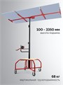 ЗУБР Подхват-2 100-3350 мм, подъемник для гипсокартона (32248) 00045949521