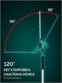 ЗУБР 20 В, 460 мм, 1 АКБ LMS (4 Ач), кусторез аккумуляторный со штангой (КРАШ-2046-41) 00047789863