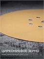 KRAFTOOL Giraffe GOLD-9 225 мм, Р100, шлифовальный круг на липучке, 9 отв. (35651-100) 00048323472