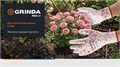 GRINDA COMFORT, M (8), садовые перчатки с прозрачным полиуретановым покрытием, розовые, 13 класс (11291-M) 00048338805