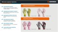GRINDA PROTECT, S (7), садовые перчатки с прозрачным нитриловым покрытием, чёрные, 13 класс (11296-S) 00048338818