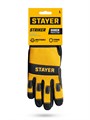 STAYER STRIKER р.L (9), комбинированные перчатки для тяжелых механических работ (11410-L) 00055241379