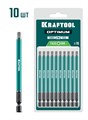 KRAFTOOL OPTIMUM TX 25, 100 мм, 10 шт, биты (26126-25-100-S10) 00056187525