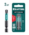 KRAFTOOL OPTIMUM PH/FL 1, 50 мм, 2 шт, биты (261221-1-50-2) 00060798744