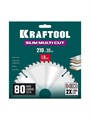 KRAFTOOL Slim multi cut 210 х 30 x 1.8 мм, 80Т, диск пильный по дереву (36957-210-30-80) 00061519238