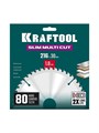 KRAFTOOL Slim multi cut 216 х 30 x 1.8 мм, 80Т, диск пильный по дереву (36957-216-30-80) 00061519239