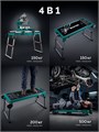 KRAFTOOL TT-1200, 1070x440х770 мм, многофункциональный складной стол (38781) 00061728201