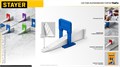 STAYER СВП TileFix, клин 100 шт, система выравнивания плитки ″ворота″ (33848-100) 00064547334
