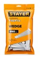 STAYER СВП TileFix, клин 250 шт, система выравнивания плитки ″ворота″ (33849-250) 00064547336